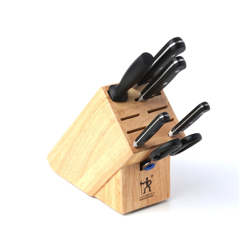 henckels 7 pc knife block